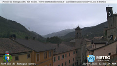 view from Portico di Romagna on 2025-07-28