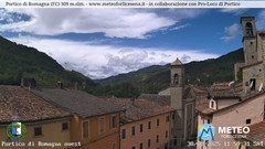 view from Portico di Romagna on 2025-08-30