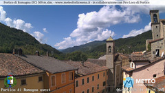 view from Portico di Romagna on 2025-09-06