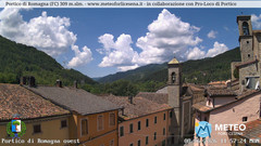 view from Portico di Romagna on 2026-06-08