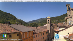 view from Portico di Romagna on 2026-08-10