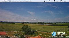view from San Tomè on 2025-05-26