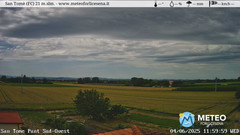 view from San Tomè on 2025-06-04