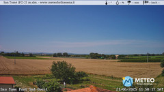 view from San Tomè on 2025-06-21