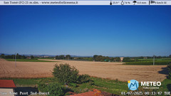 view from San Tomè on 2025-07-01
