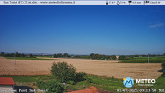 view from San Tomè on 2025-07-01