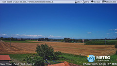 view from San Tomè on 2025-07-07