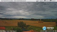 view from San Tomè on 2025-07-25