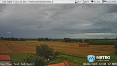 view from San Tomè on 2025-07-28