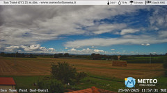 view from San Tomè on 2025-07-29