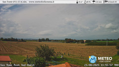 view from San Tomè on 2025-08-21
