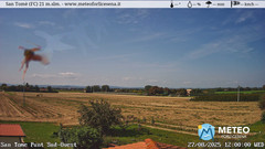 view from San Tomè on 2025-08-27