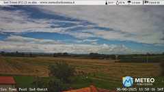 view from San Tomè on 2025-08-30