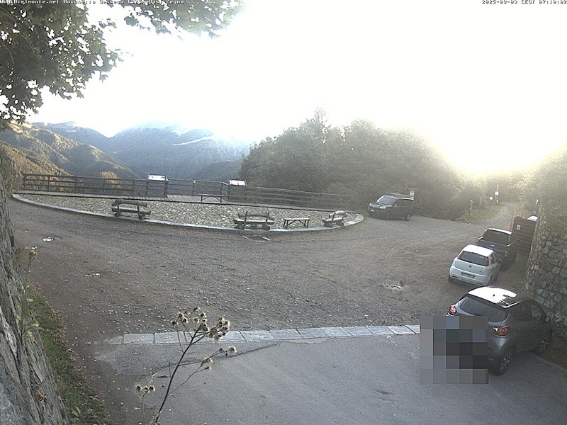 time-lapse frame, Bielmonte Bocchetto Sessera webcam