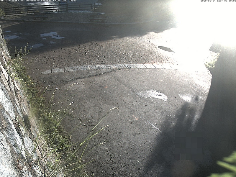 time-lapse frame, Bielmonte Bocchetto Sessera webcam