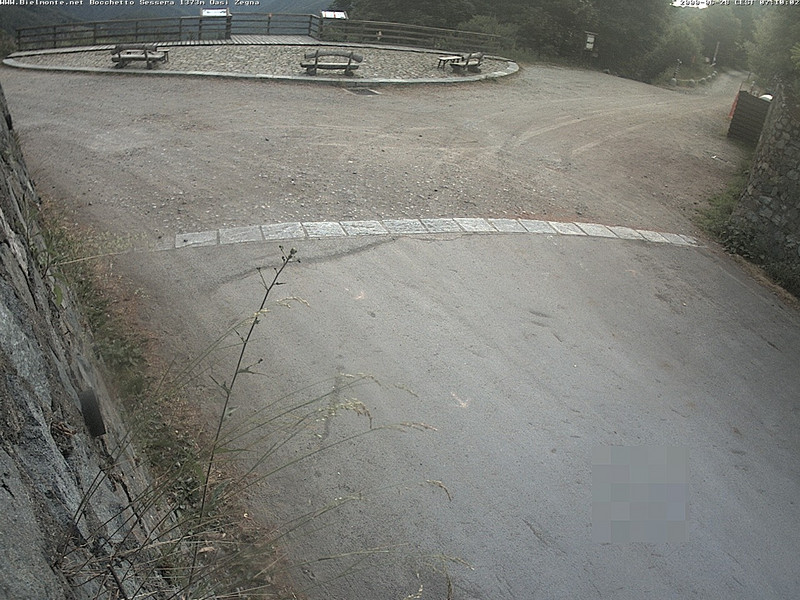 time-lapse frame, Bielmonte Bocchetto Sessera webcam
