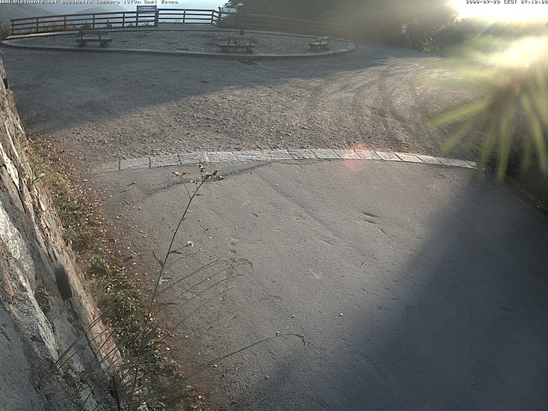 time-lapse frame, Bielmonte Bocchetto Sessera webcam