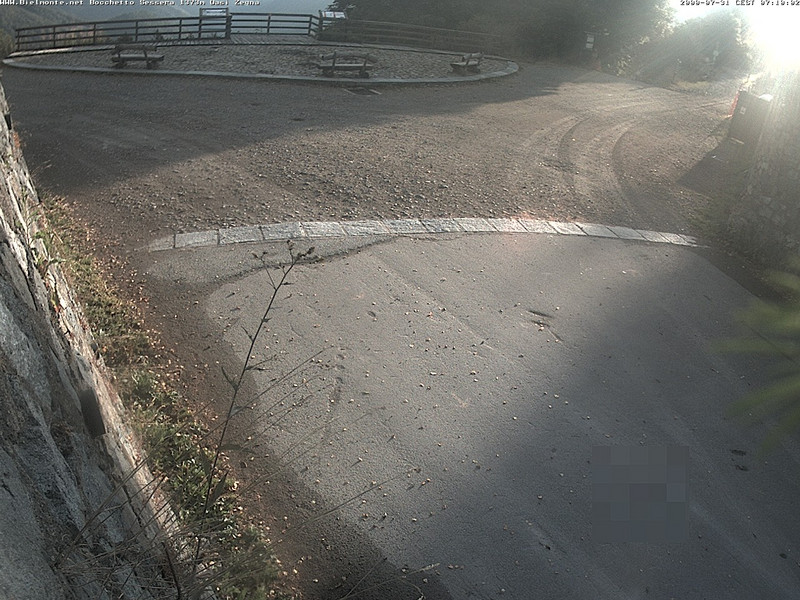 time-lapse frame, Bielmonte Bocchetto Sessera webcam