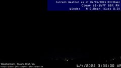 view from Stuarts Draft, VA on 2025-06-04