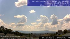 view from Stuarts Draft, VA on 2025-08-15