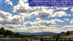 view from Stuarts Draft, VA on 2025-08-25