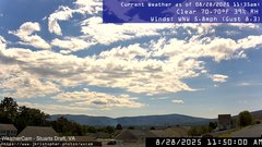 view from Stuarts Draft, VA on 2025-08-28