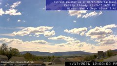 view from Stuarts Draft, VA on 2026-04-17