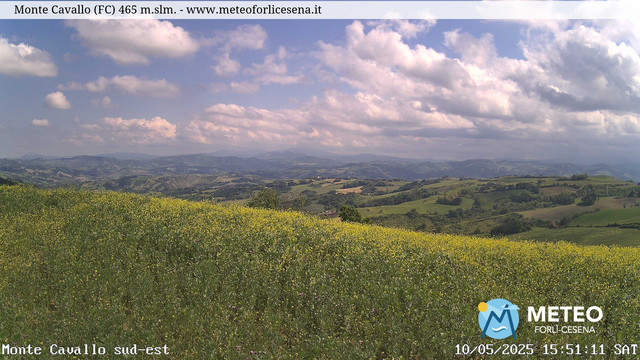 time-lapse frame, Monte Cavallo Sud-Est webcam