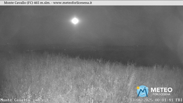 time-lapse frame, Monte Cavallo Sud-Est webcam