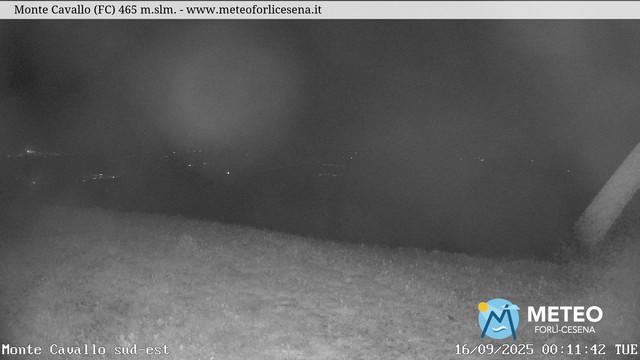 time-lapse frame, Monte Cavallo Sud-Est webcam