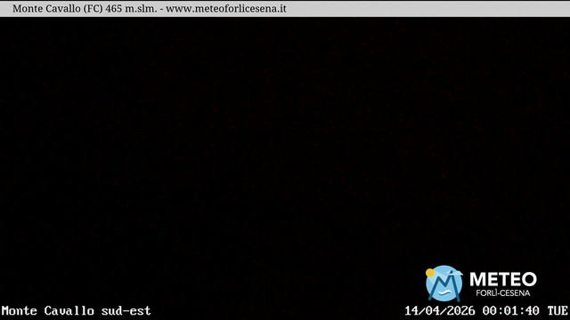time-lapse frame, Monte Cavallo Sud-Est webcam