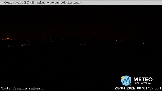 time-lapse frame, Monte Cavallo Sud-Est webcam