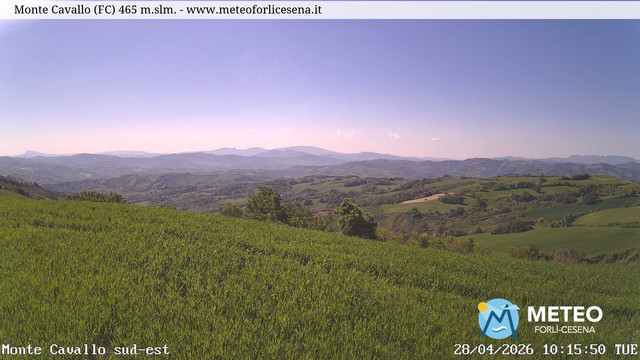 time-lapse frame, Monte Cavallo Sud-Est webcam