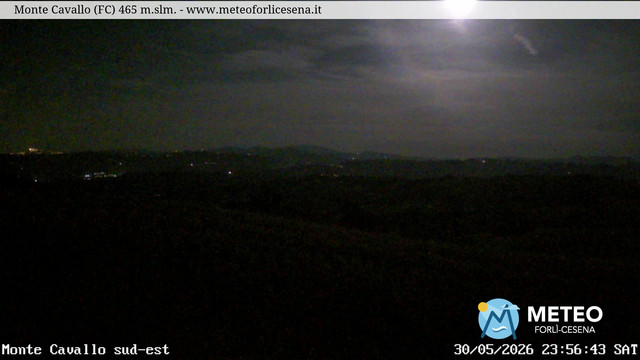 time-lapse frame, Monte Cavallo Sud-Est webcam