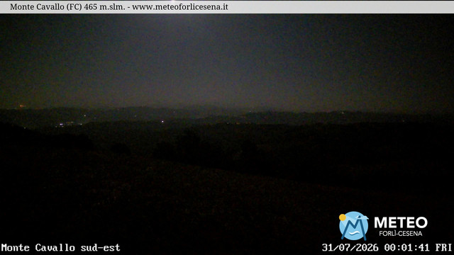time-lapse frame, Monte Cavallo Sud-Est webcam