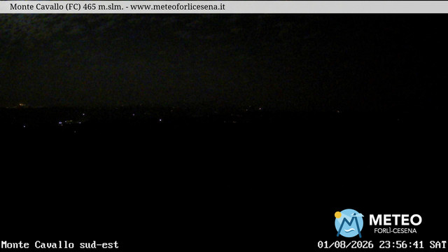 time-lapse frame, Monte Cavallo Sud-Est webcam