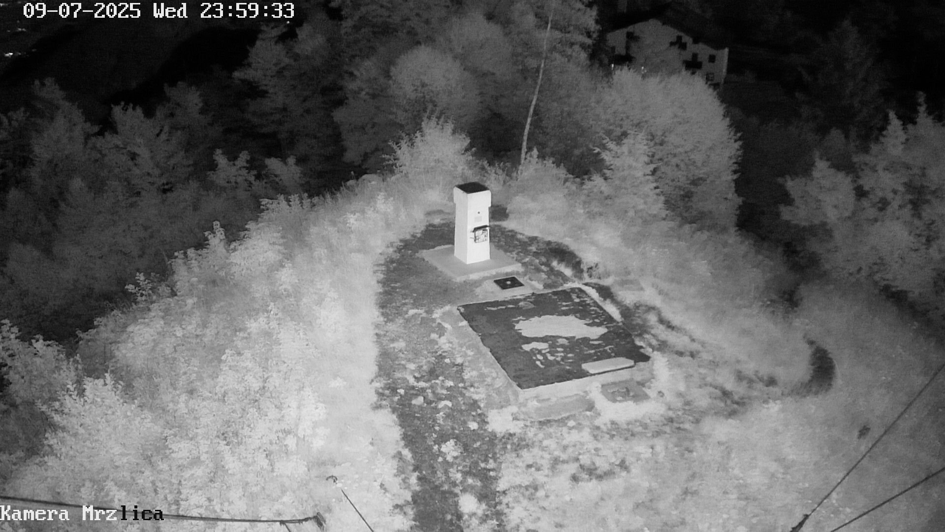 time-lapse frame, Mrzlica - stolp webcam