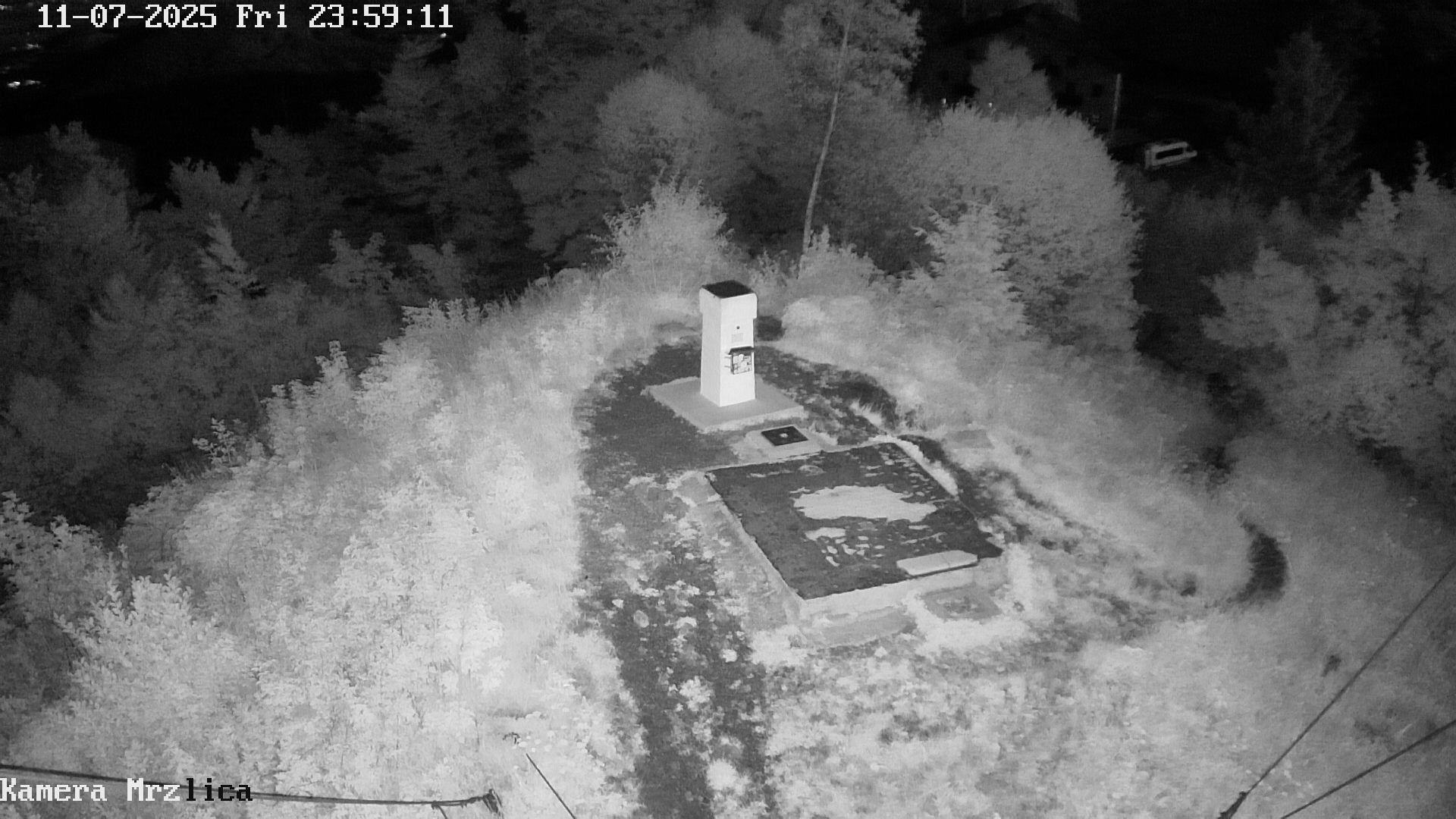 time-lapse frame, Mrzlica - stolp webcam