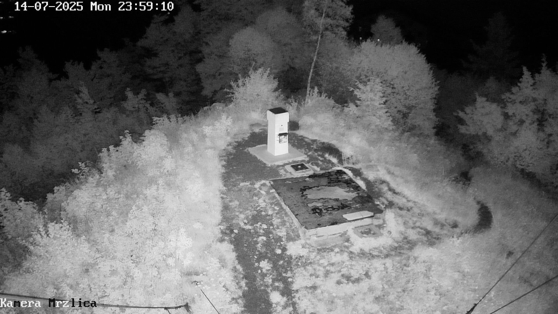 time-lapse frame, Mrzlica - stolp webcam