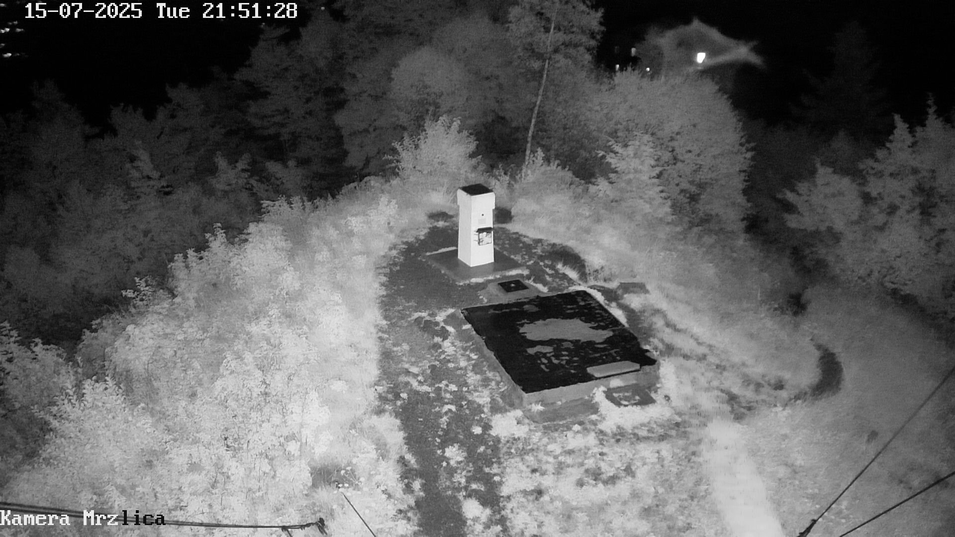 time-lapse frame, Mrzlica - stolp webcam