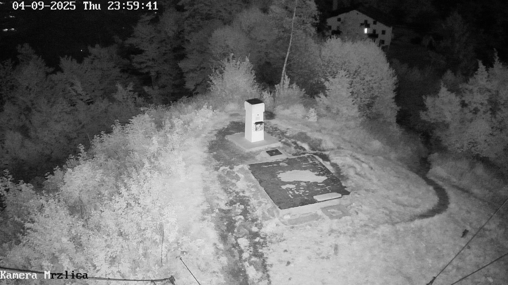 time-lapse frame, Mrzlica - stolp webcam