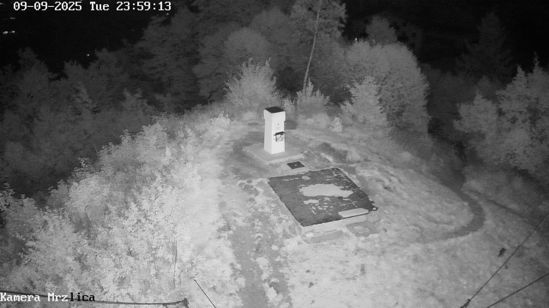time-lapse frame, Mrzlica - stolp webcam