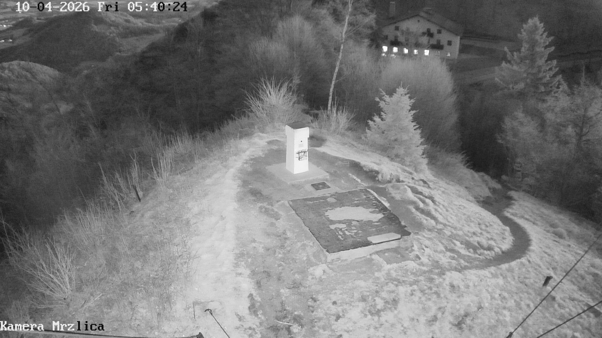 time-lapse frame, Mrzlica - stolp webcam