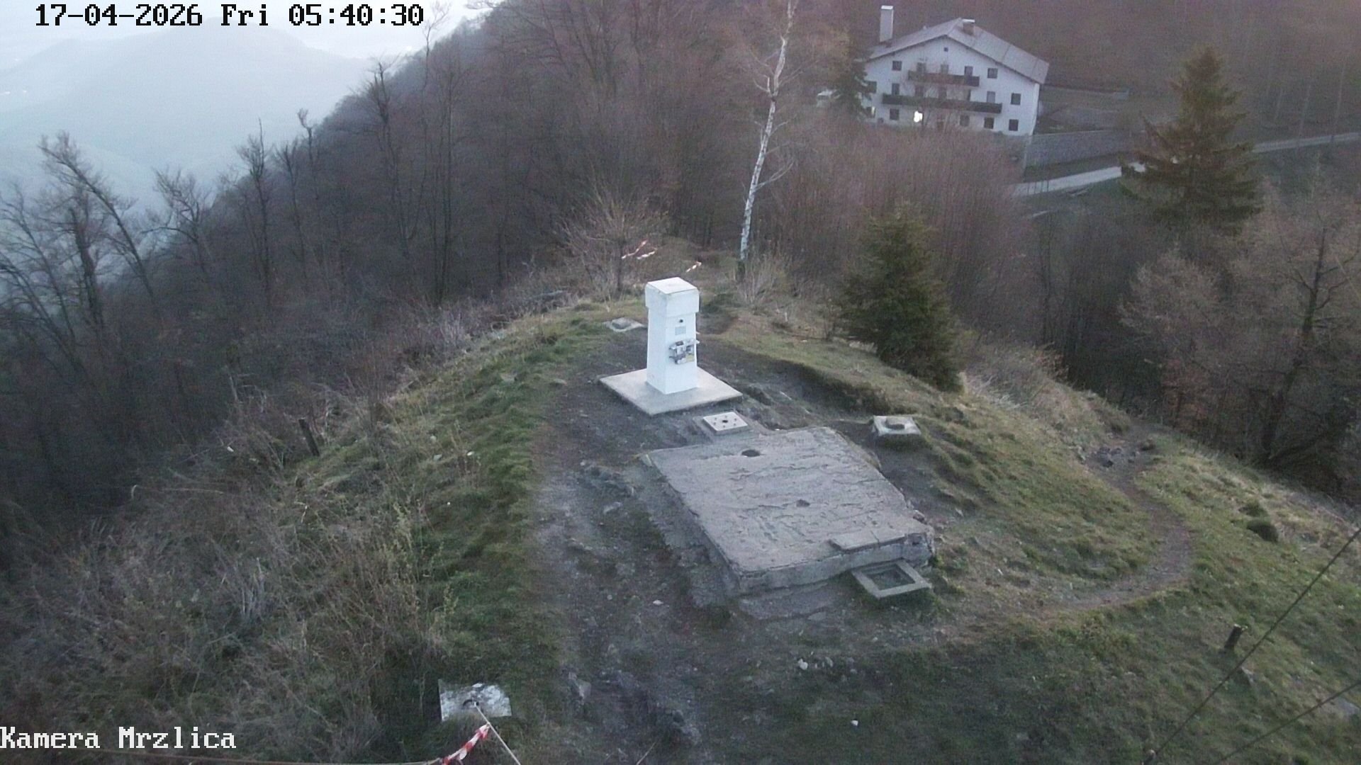 time-lapse frame, Mrzlica - stolp webcam