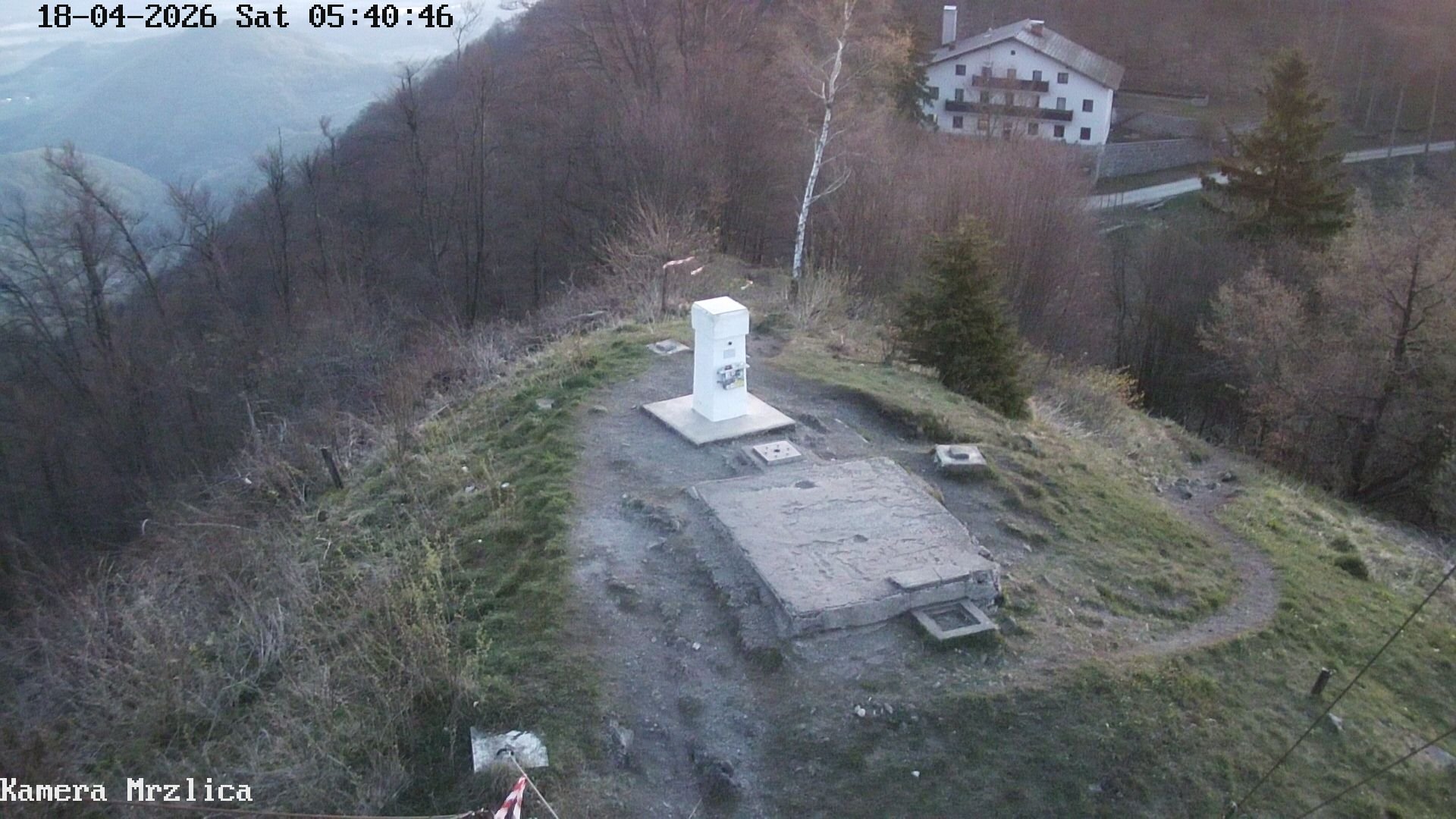 time-lapse frame, Mrzlica - stolp webcam