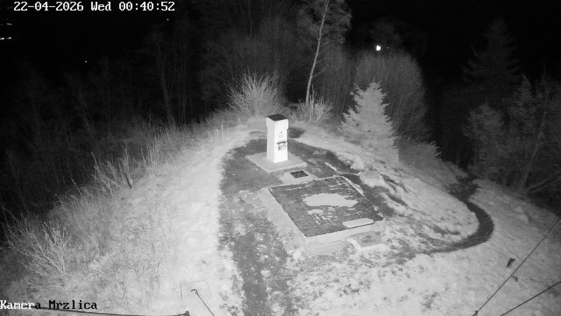 time-lapse frame, Mrzlica - stolp webcam