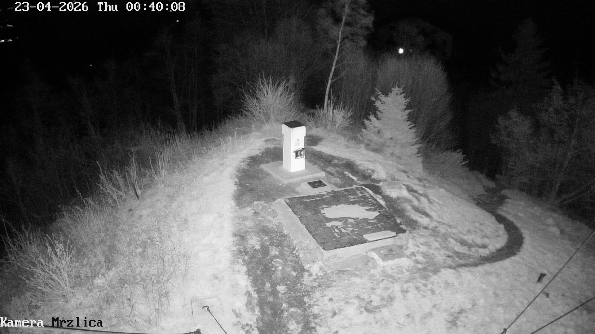 time-lapse frame, Mrzlica - stolp webcam