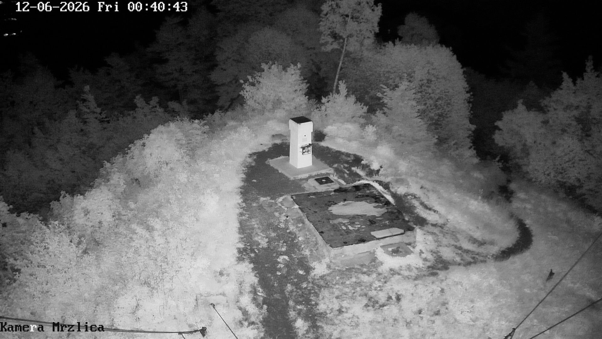time-lapse frame, Mrzlica - stolp webcam