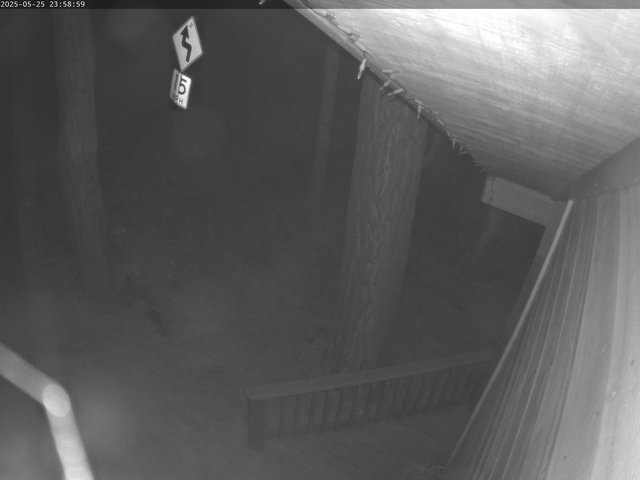 time-lapse frame, Tahoe Woods webcam