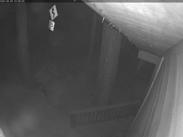 time-lapse frame, Tahoe Woods webcam